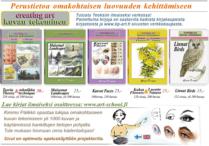 Ilmaista opastusta kuvan tekemiseen - Free Lessons for Creating Art