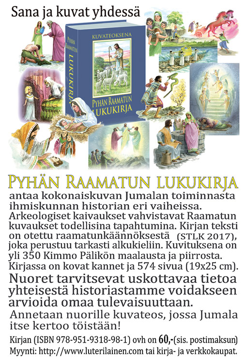 Pyhan Raamatun Lukukirja - Holy Bible Textbook